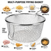Royal Cuisine Stainless Steel Chip Pan Basket | 19cm & 21cm