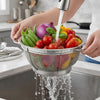 Royal Cuisine 3 Piece Stainless Steel Colander Set – Kitchen Colanders & Pasta Strainer