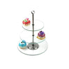 Royal Cuisine 3 Tier Glass Cake Stand