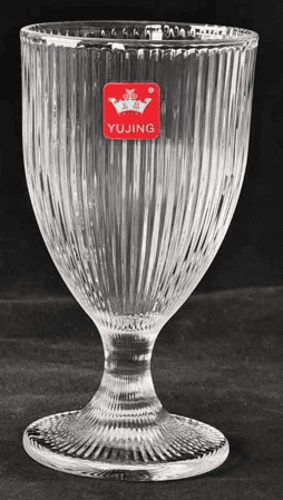 Royal Cuisine 180 ml Set of 6  Crystal Clear Drinking  Glasses
