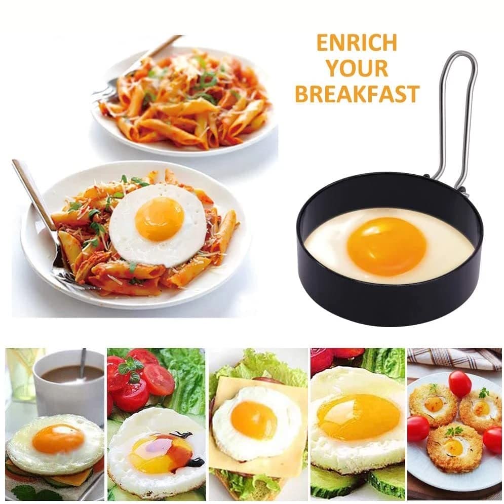 Royal Cuisine Stainless Steel Eggs Maker Non Stick Round