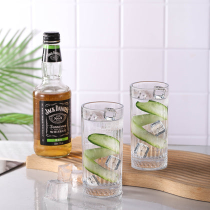 Royal Cuisine 6x Tall Hi Ball Glasses 260ml