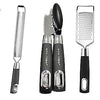 Royal Cuisine Set of 5 Stainless Steel Kitchen Gadgets Including 2 Potato Peelers 2 Cheese Graters 1 Bottle Opener-Kitchen Utensils