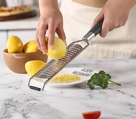 Royal Cuisine Set of 5 Stainless Steel Kitchen Gadgets Including 2 Potato Peelers 2 Cheese Graters 1 Bottle Opener-Kitchen Utensils