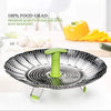 Royal Cuisine Steamer for Cooking Stainless Steel Retractable and Adjustable, Vegetable Steamer Baskets Fits Various Sizes of Instant pots, Saucepan, woks, Pressure Cooker