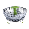 Royal Cuisine Steamer for Cooking Stainless Steel Retractable and Adjustable, Vegetable Steamer Baskets Fits Various Sizes of Instant pots, Saucepan, woks, Pressure Cooker