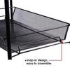 Royal Cuisine 3-Tier Multi-use Rack- Black