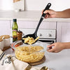 ROYAL CUISINE Kitchen Skimmer Spoon with Soft Grip Handle, Cooking Spoon Non-Stick Safe Nylon, Slotted Spoon for Kitchen Frying Food
