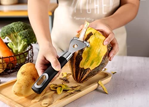 Royal Cuisine Potatoes Peeler Sharp Blade Stainless Steel Vegetables Peeler Good Grip Fruits Peelers