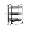 Royal Cuisine 3-Tier Multi-use Rack- Black