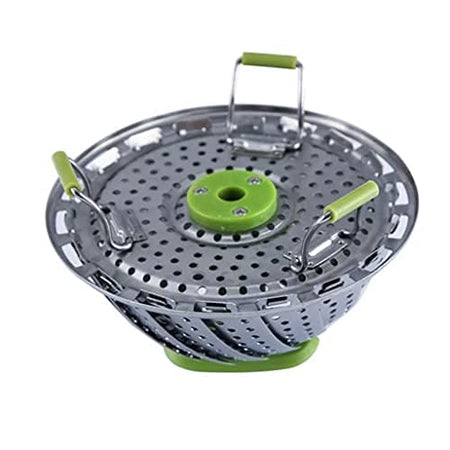 Royal Cuisine Steamer for Cooking Stainless Steel Retractable and Adjustable, Vegetable Steamer Baskets Fits Various Sizes of Instant pots, Saucepan, woks, Pressure Cooker