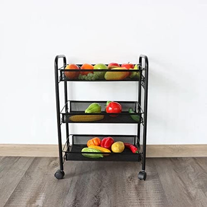 Royal Cuisine 3-Tier Multi-use Rack- Black