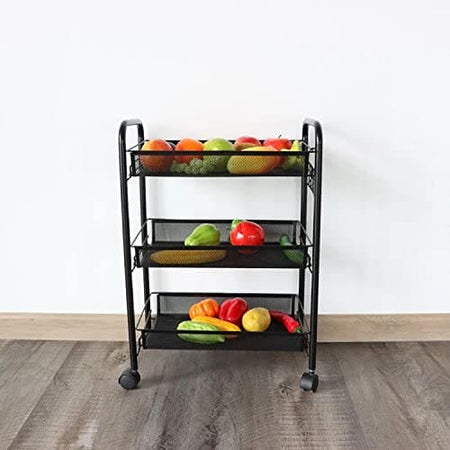 Royal Cuisine 3-Tier Multi-use Rack- Black