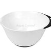 Salad and Fruit Mixing Bowl for Kitchen Food Preparation Nesting Bowl Plastic Compact Stackable Chip and dip Baking Cooking Bowls