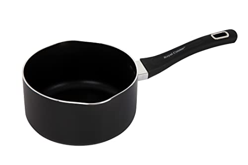 Non-Stick Milk Pan - Bakelite Handle, Double Pouring Lips