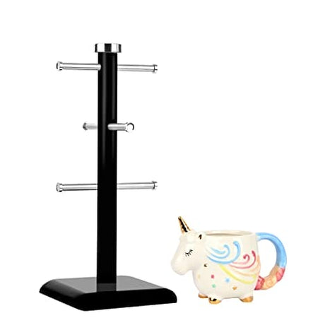 Set of Mug Tree Stand and Linear Kitchen Towel Holder| Storage Accessories
