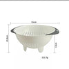Plastic Colander Fruit Washing Basket/ Food Strainer
