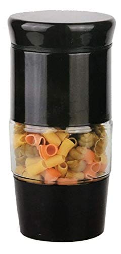 Royal Cuisine Glass Jar Canister Stainless Steel Nested Canister with Glass Window Airtight Lid Coffee Sugar Tea Storage Jars for Flour Pasta Cookies Spices Grains