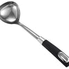 Stainless Steel Soup Ladle Spoon with Soft Grip Handle