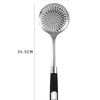 Kitchen Skimmer Stainless Steel with Soft Grip Handle