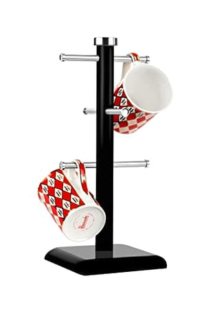Set of Mug Tree Stand and Linear Kitchen Towel Holder| Storage Accessories