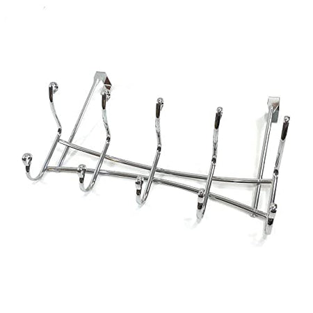 Overdoor Coat Hangers  /Heavy Duty Chrome Metal Hooks