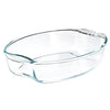 Oval glass oven dish with handles (3.8L)
