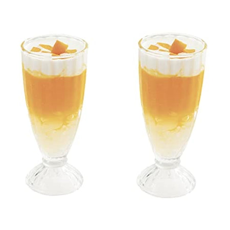 Set of 2 Premium 360ml Milkshake Glasses | Milkshake Glassware
