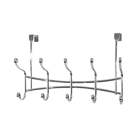 Overdoor Coat Hangers  /Heavy Duty Chrome Metal Hooks