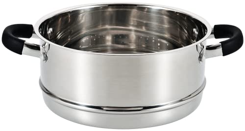 20cm 3-Tier Stainless Steel Steamer