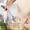 Kitchen Skimmer Stainless Steel with Soft Grip Handle