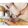 Stainless Steel Cooking Spoon with Soft Grip Handle