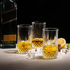 Set of 6 Highball Tall Drink Glasses 350ml Dishwasher Freezer Microwave Safe