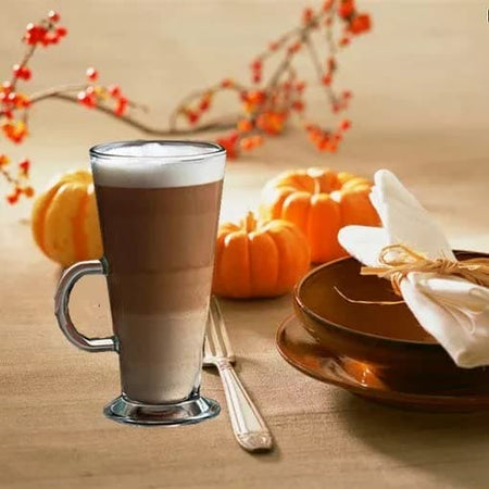 Latte Glasses Coffee Cups Set of 4 ( 270ml)
