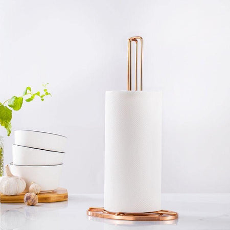 Accents Kitchen Roll Holder and Mug Tree Set - Rose