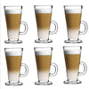 Latte Glasses Coffee Cups Set of 6 ( 270ml)