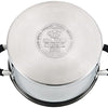 24cm 3-Tier Stainless Steel Steamer