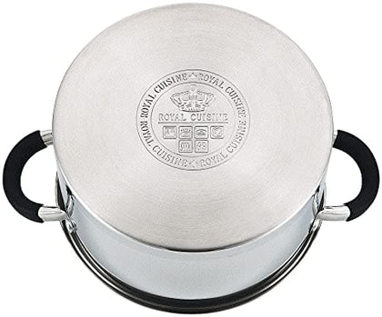24cm 3-Tier Stainless Steel Steamer