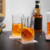 Set of 6 Highball Tall Drink Glasses 350ml Dishwasher Freezer Microwave Safe