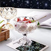 Crystal Glass Dessert Bowls - Set of 6