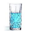Set of 6 Highball Tall Drink Glasses, - 370ml Dishwasher Freezer Microwave Safe (Large)