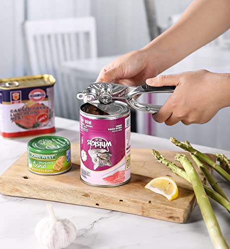 Safe Cut Can Opener Can Opener Handheld, Ergonomic Smooth Edge, Food Grade  Stainless Steel Cutting Can Opener For Kitchen & Restaurant