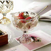 Crystal Glass Dessert Bowls - Set of 4