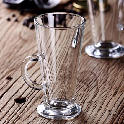 Latte Glasses Coffee Cups Set of 6 ( 270ml)