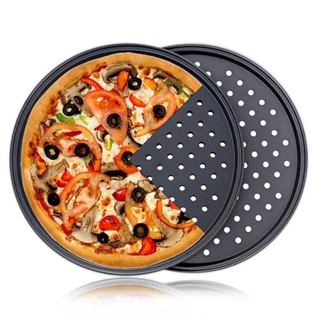 33cm Non Stick Round Pizza Tray