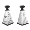 Royal Cuisine 4-Sided Multi-Purpose Stainless Steel Box Cheese Grater
