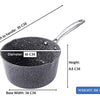 Royal Cuisine Forged Aluminium Non-Stick Deep Milk Pan with Granite Effect,