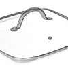 Royal Cuisine Square Frying Pan, with Ultra Nonstick Copper Coating with Lid for Frying Baking Roasting Stir-Fry