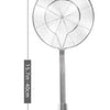 Royal Cuisine Solid Stainless Steel Spider Strainer Skimmer Ladle for Cooking and Frying, Kitchen Utensils Wire Strainer Pasta Strainer Spoon