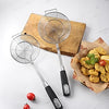 Royal Cuisine Solid Stainless Steel Spider Strainer Skimmer Ladle for Cooking and Frying, Kitchen Utensils Wire Strainer Pasta Strainer Spoon
